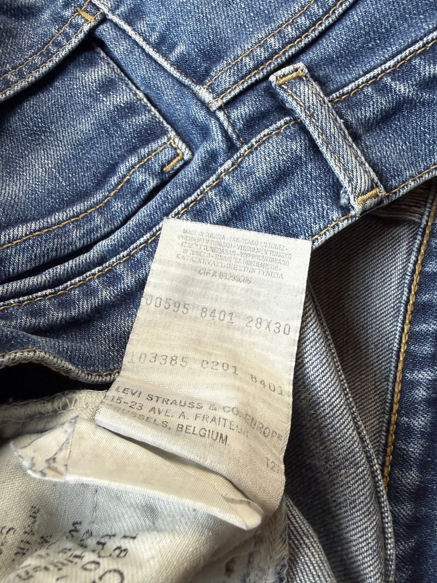 Levi's 595 Bootcut Herren Jeans (XS)