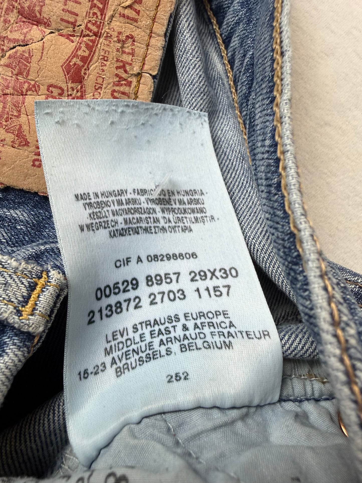 Levi's 529 Low Waist Bootcut Damen (M)