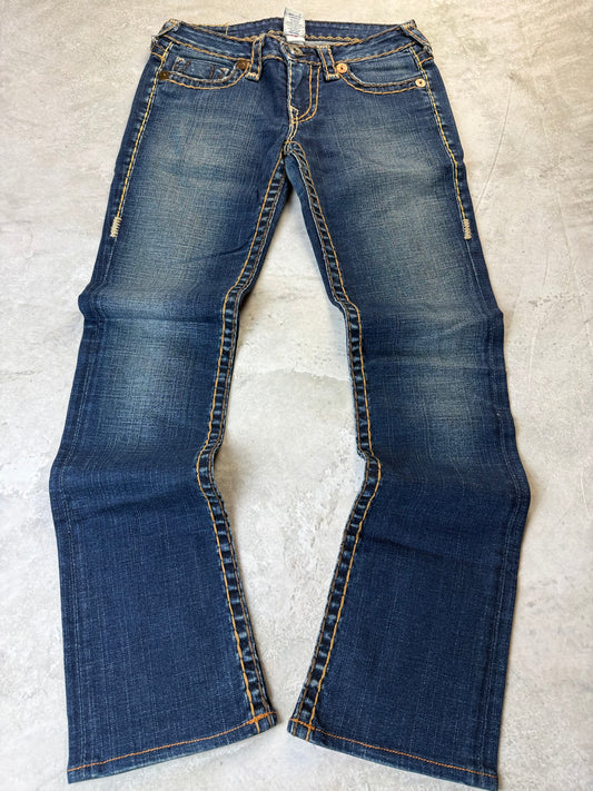 True Religion Low Waist Bootcut Damen Jeans (S)