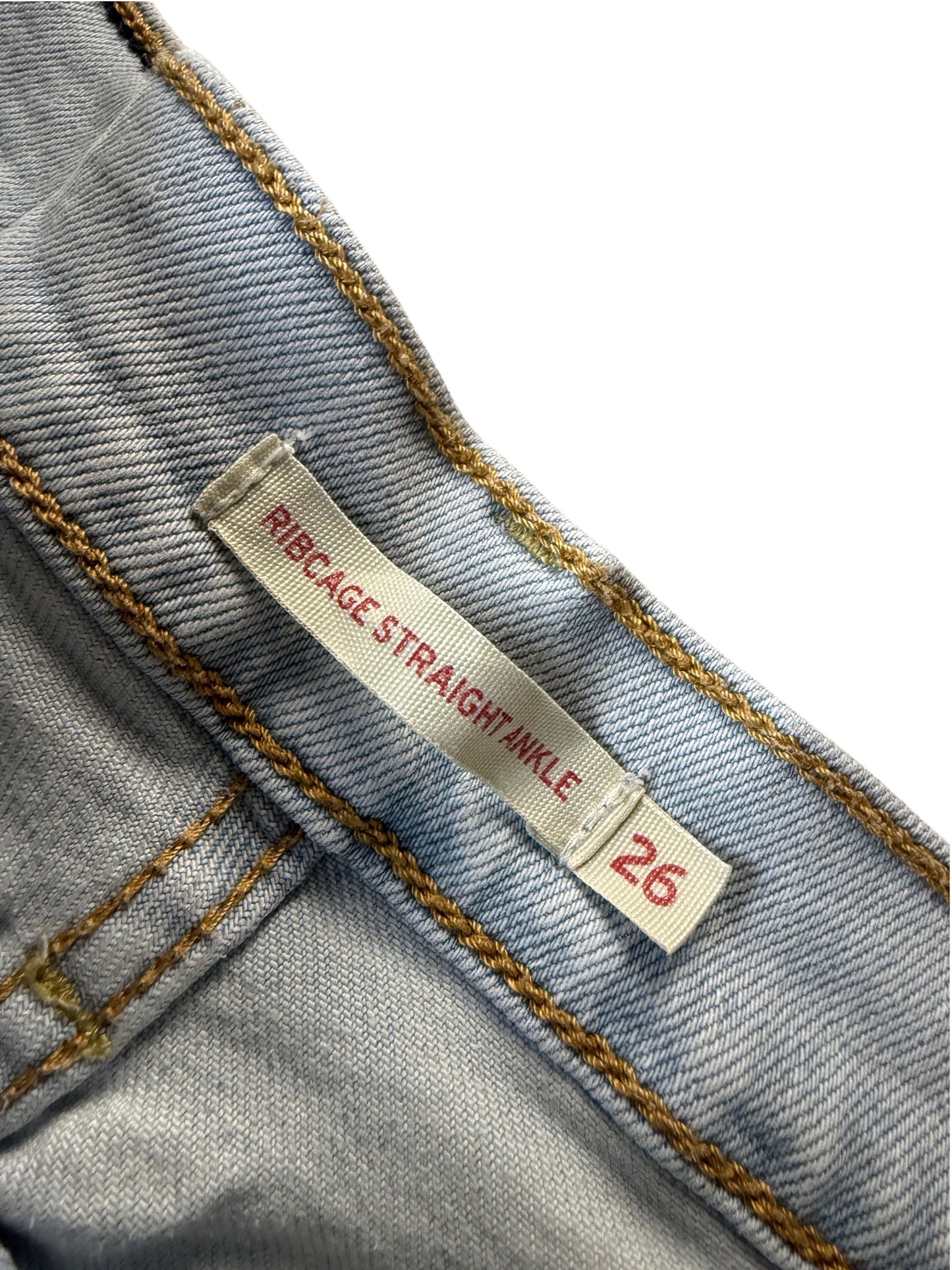 Levi's Ribcage Straight Ankle Baggy Jeans Herren Jeans (XS)
