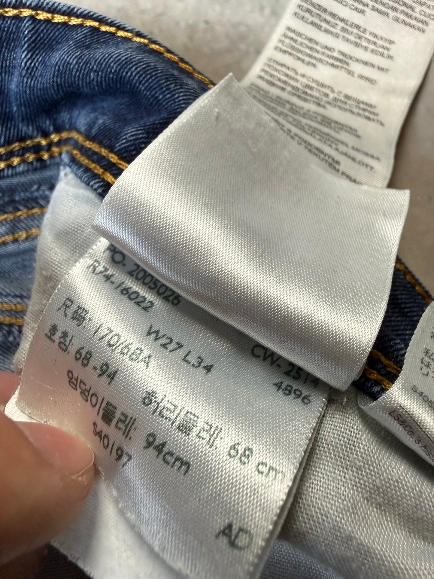 Levi's Demi Curve Slim Skinny Damen Jeans (S)
