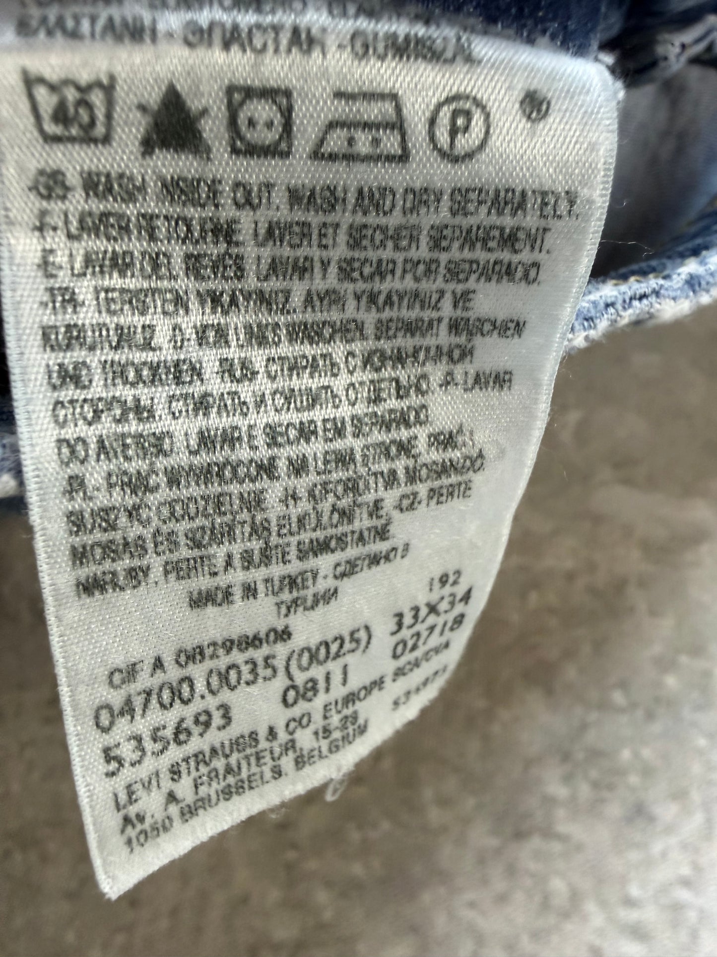 Levi's Demi Curve Classic Straight Leg Damen Jeans (L)