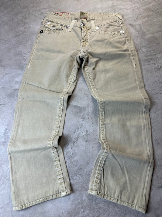 True Religion Ricky Super T Straight Bootcut Herren Jeans (L)