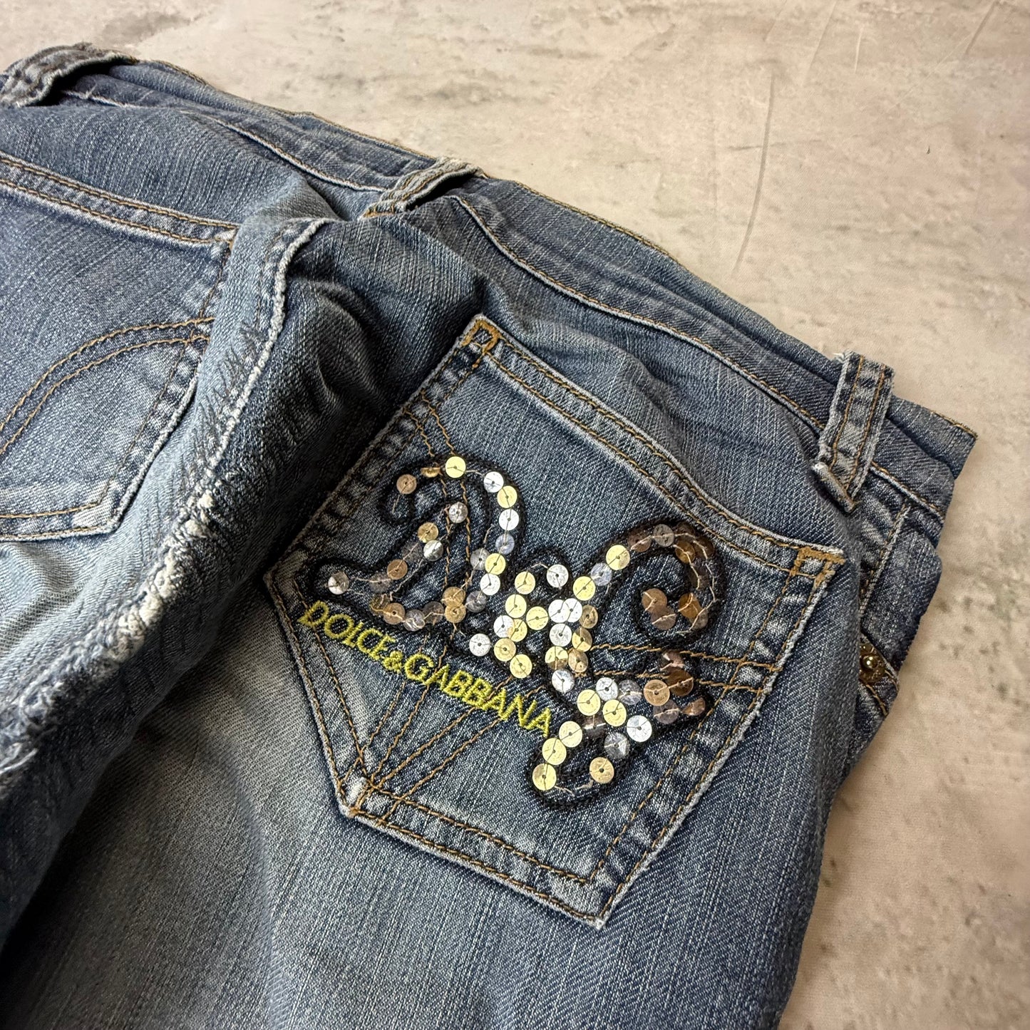 Dolce & Gabbana Flare Jeans Herren Jeans (S)