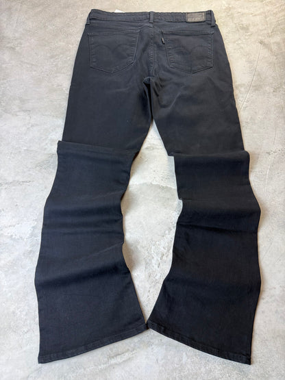 Levi's 715 Bootcut Jeans Unisex L schwarz Herren Jeans (L)