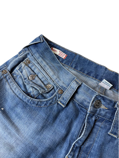 True Religion Ricky Relaxed Straight Jeans Herren Jeans (L)
