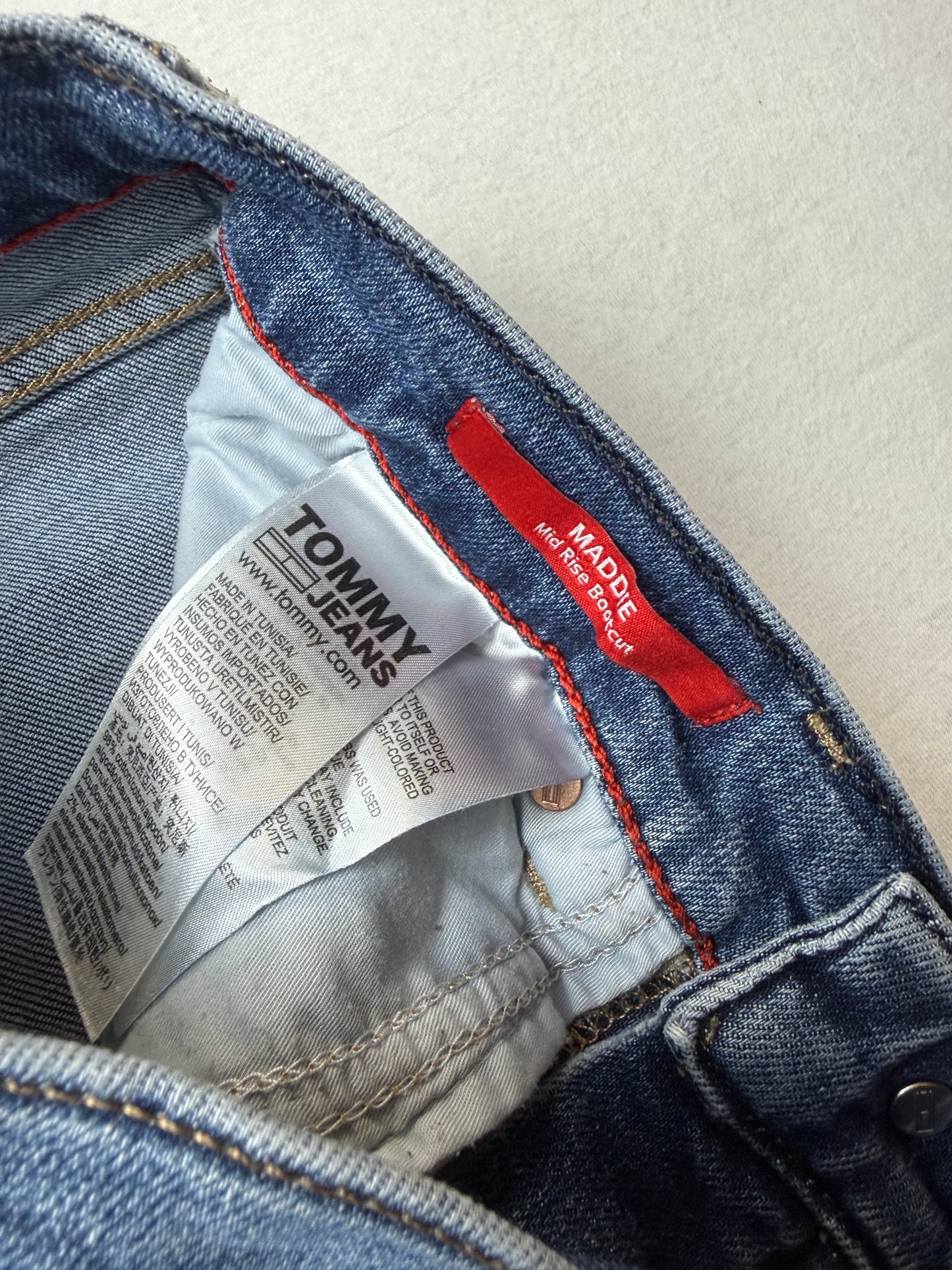 Tommy Hilfiger Maddie Midrise Bootcut Damen (S)