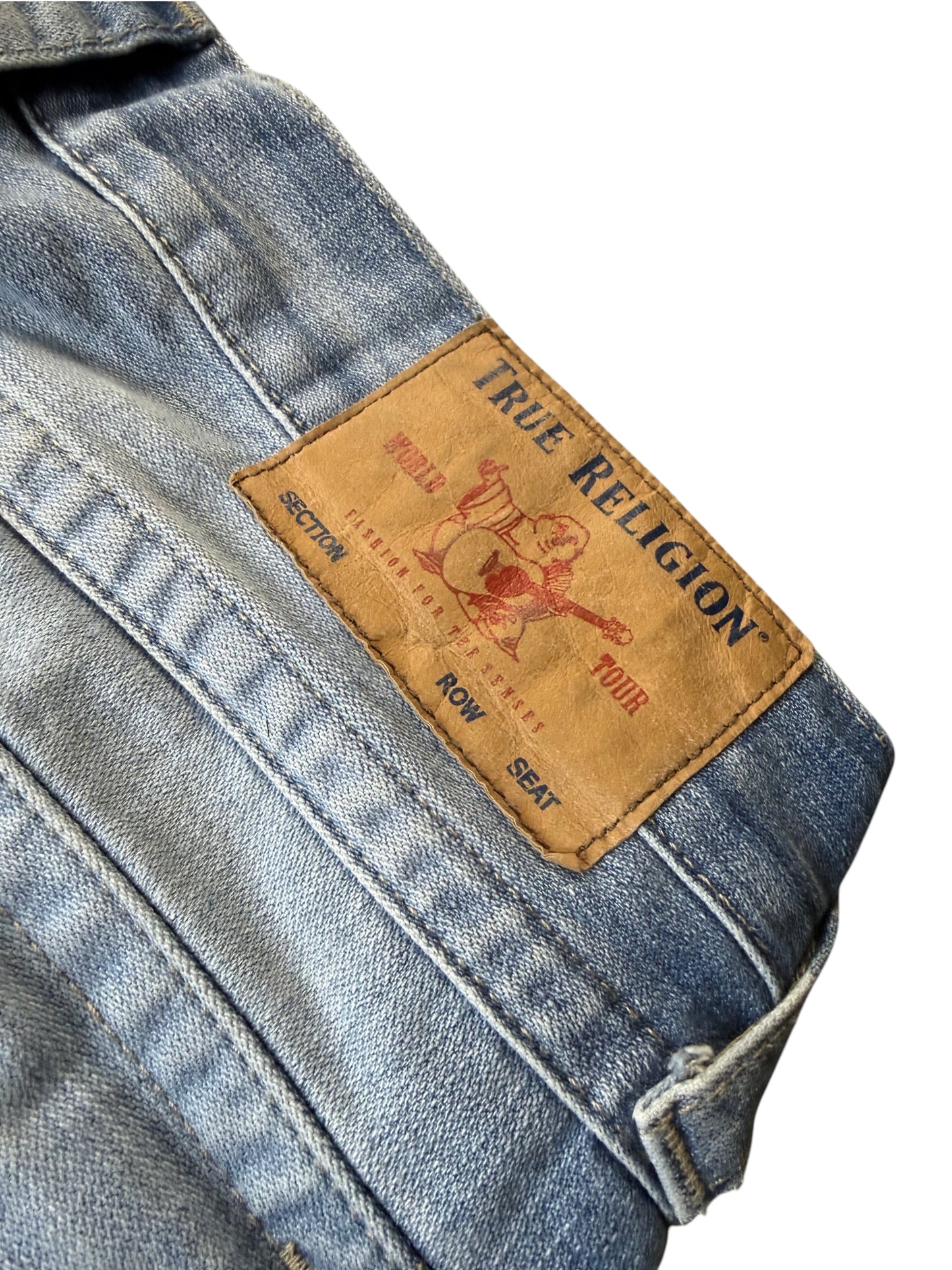 True Religion Ricky Relaxed Straight Jeans Herren Jeans (L)