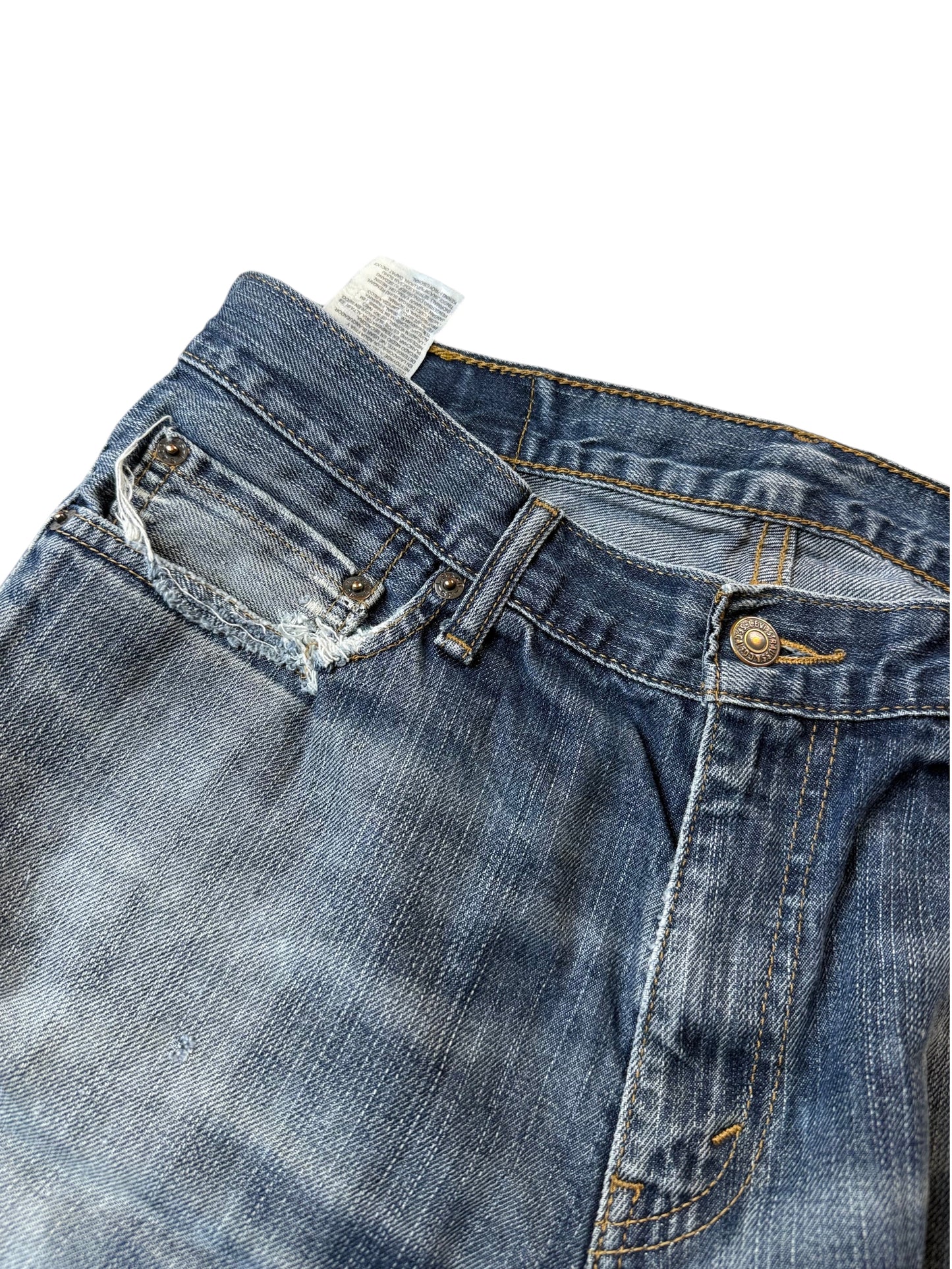 Levi's 504 Straight Fit Jeans Herren Jeans (L)