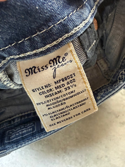 Miss Me Mid Rise Straight Damen Jeans (S)
