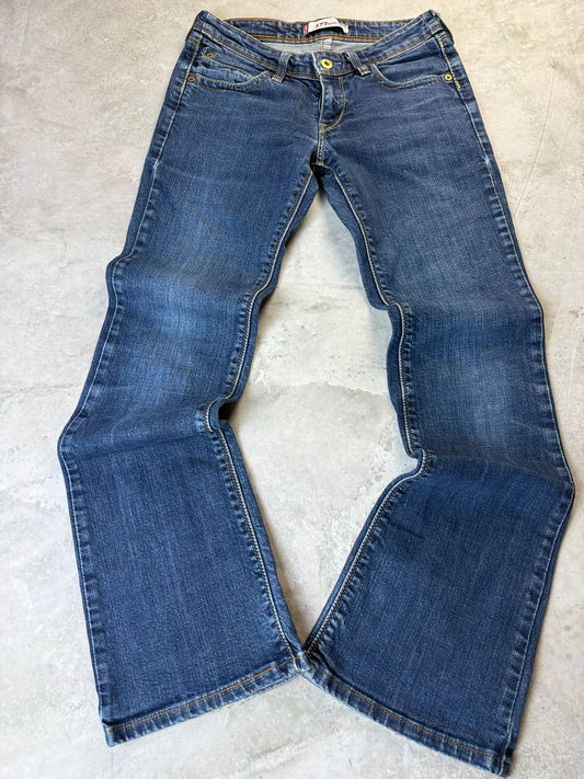 Levi's 572 Bootcut Herren Damen Jeans (XS)