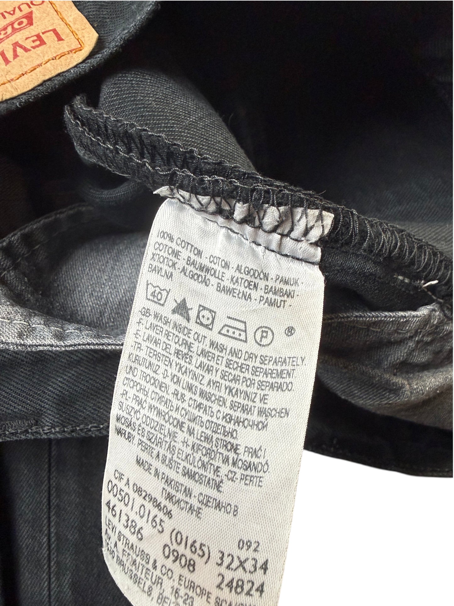 Levi's 501 Straight Leg Buttonfly Jeans Herren Jeans (M)