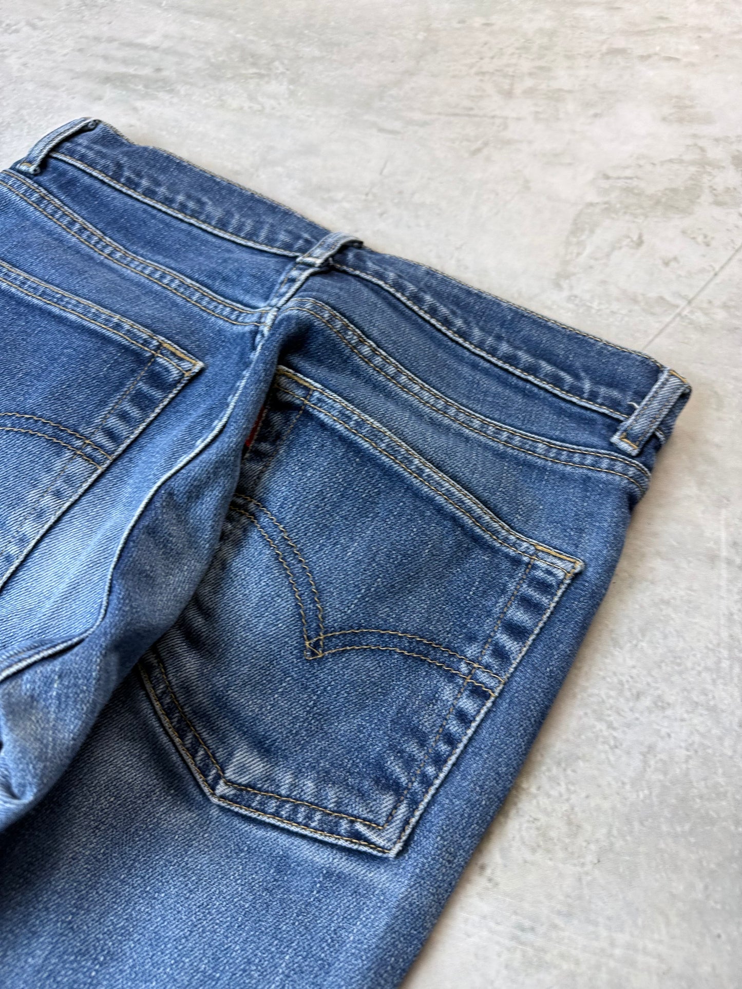 Levi's 595 Bootcut Herren Jeans (XS)