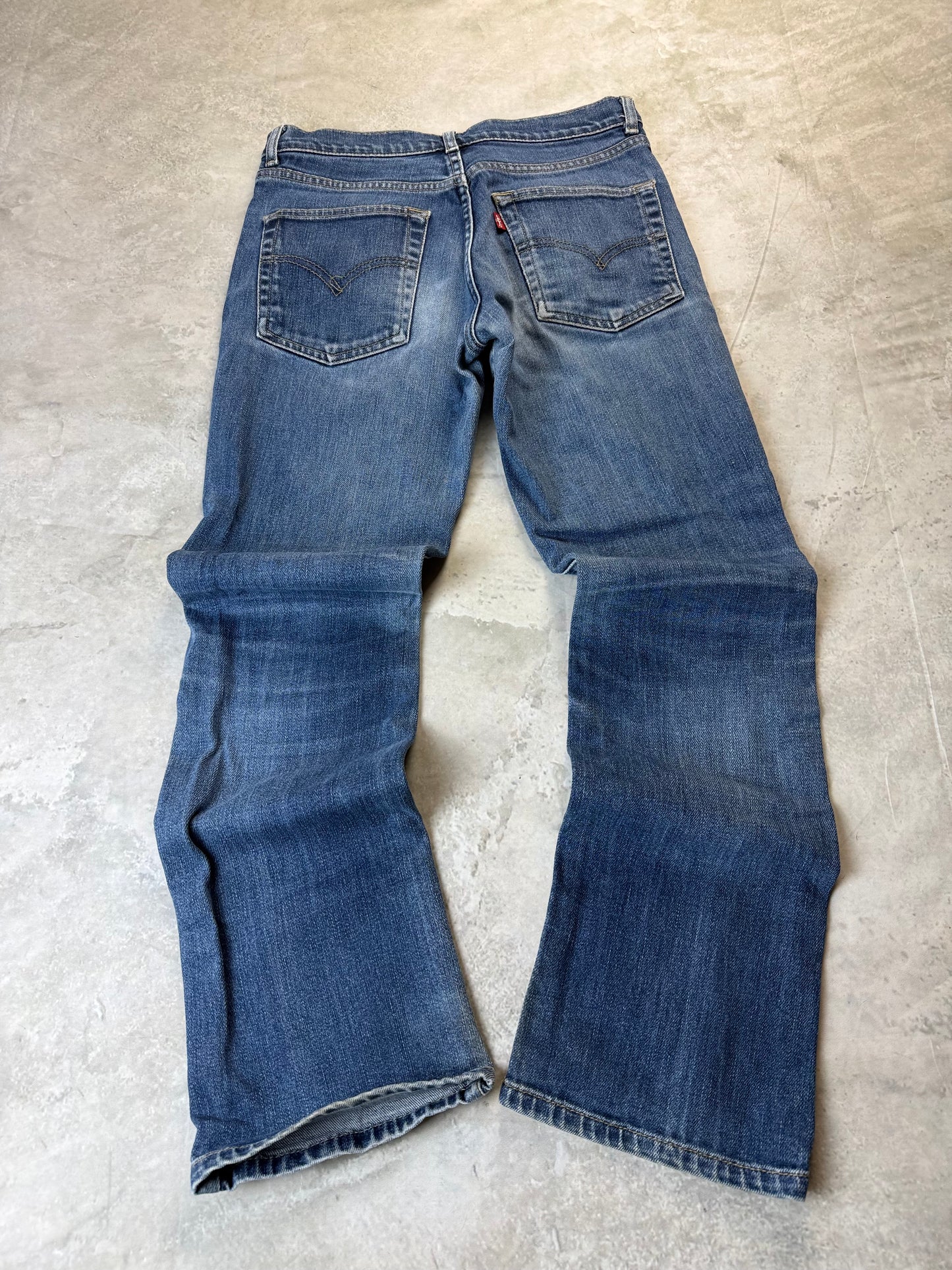 Levi's 595 Bootcut Herren Jeans (XS)