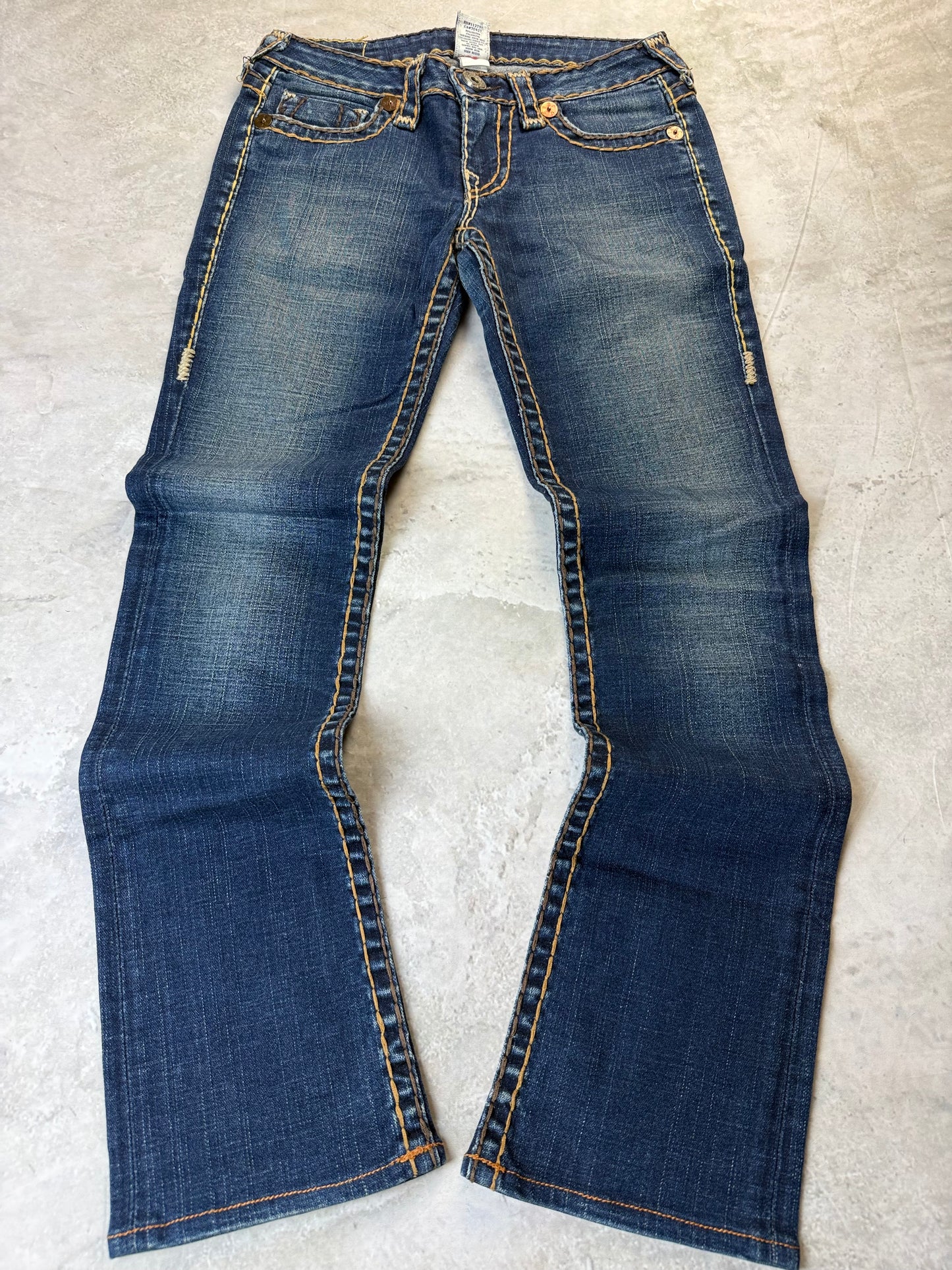 True Religion Low Waist Bootcut Damen Jeans (S)