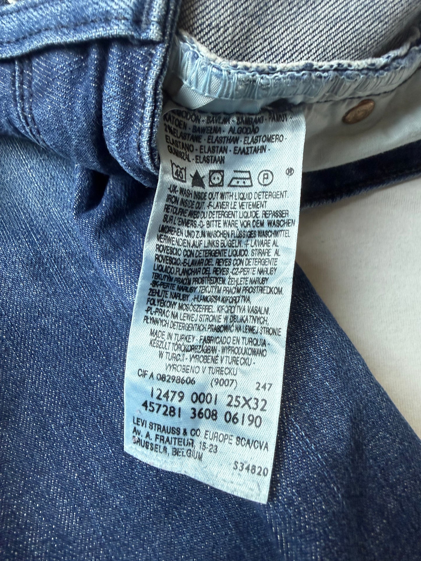 Levi's Low Waist 479 Flared Bootcut Damen (S)