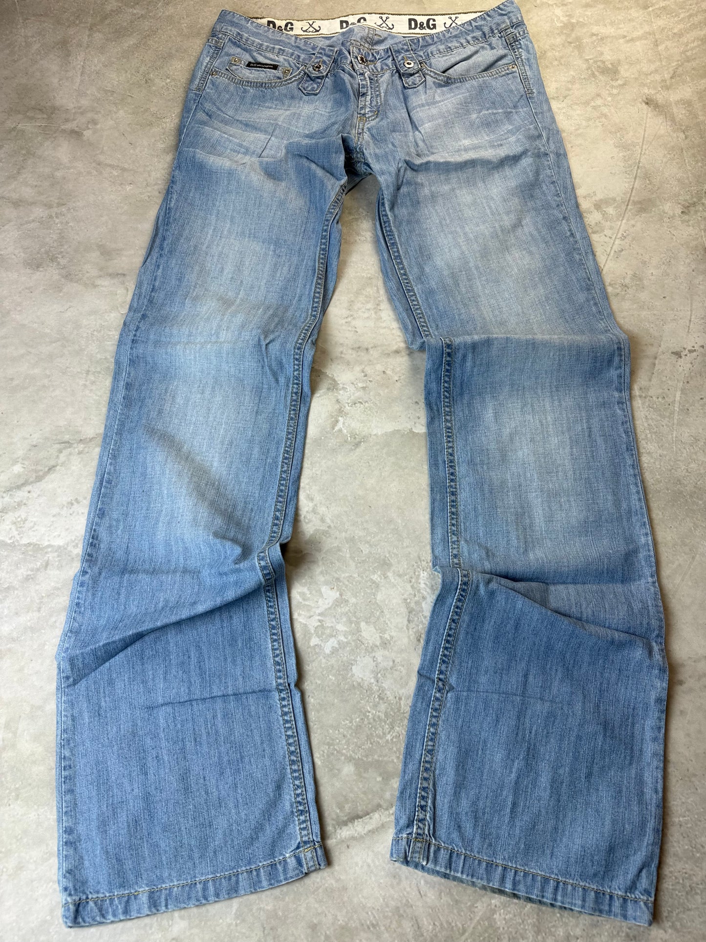 Dolce & Gabbana Straight Fit Herren Jeans (M)