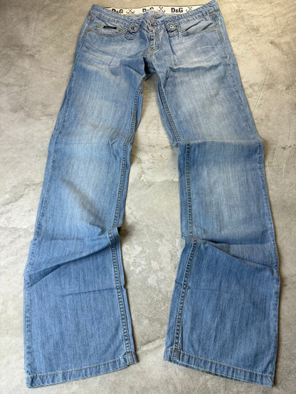 Dolce & Gabbana Straight Fit Herren Jeans (M)