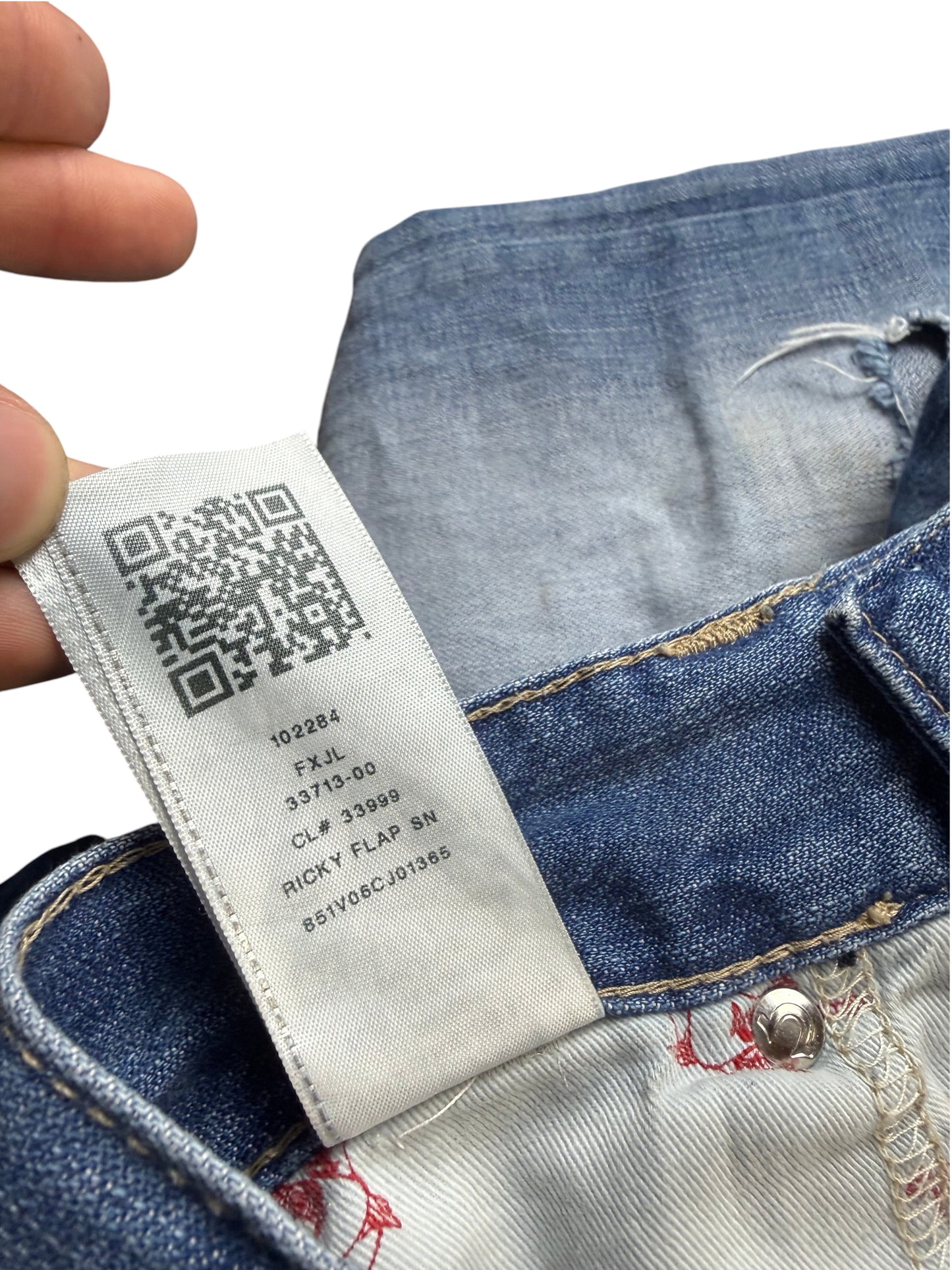 True Religion Ricky Relaxed Straight Jeans Herren Jeans (L)