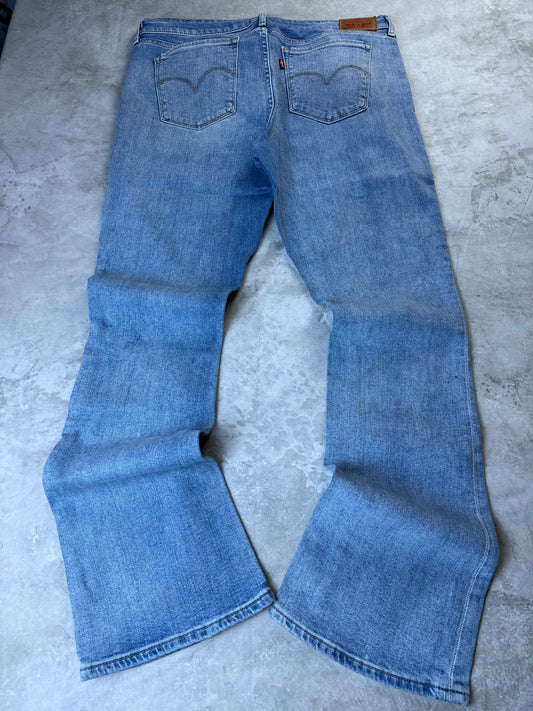 Levi's 715 Bootcut Herren Damen Jeans (L)