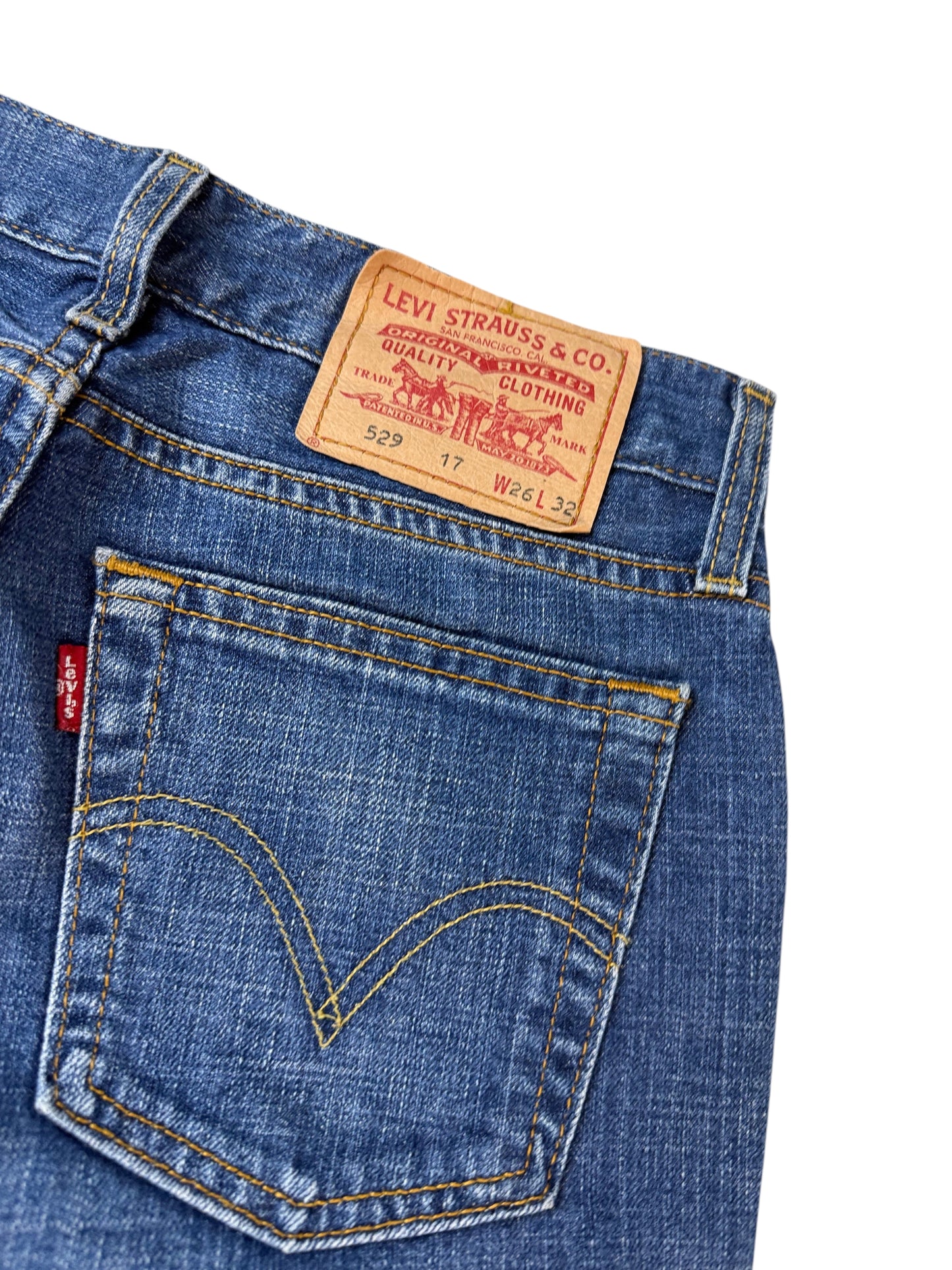 Levi's 529 Bootcut Low Waist Jeans Damen Jeans (XS / 26/32)