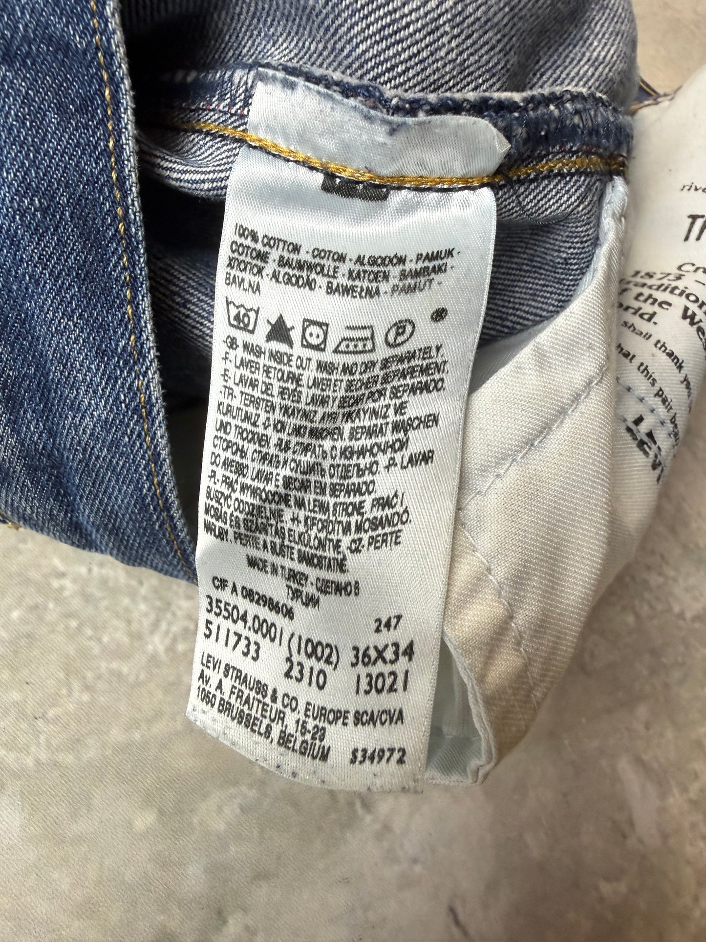 Levi's 504 Straight Herren Jeans (XXL)