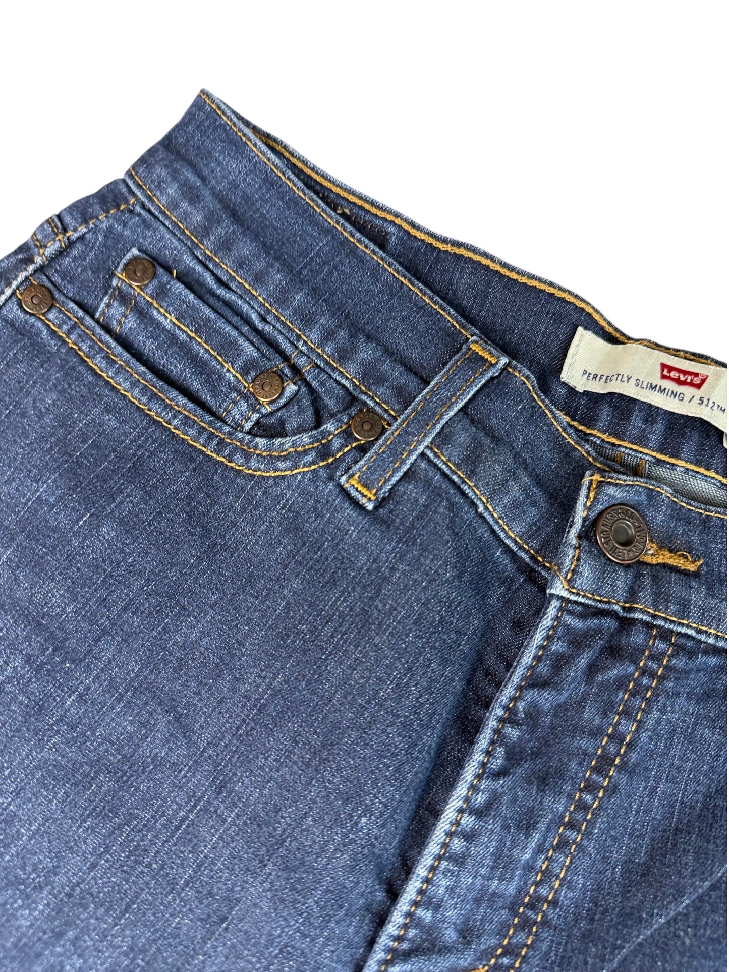 Levi's 512 Bootcut Perfectly Slimming Jeans Herren Jeans (S)