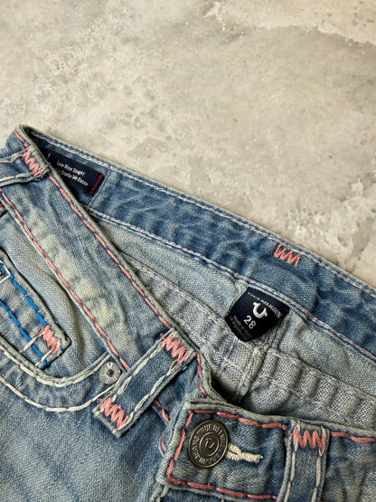 True Religion Billie Low Waist Straight Damen Jeans (M)