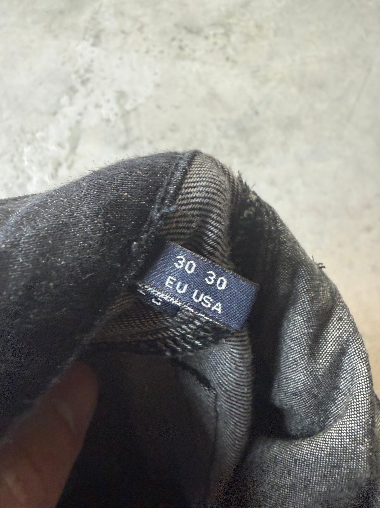 Armani Straight Fit Jeans M 30 schwarz Herren Jeans (M)