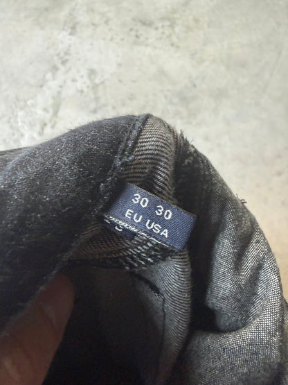 Armani Straight Fit Jeans M 30 schwarz Herren Jeans (M)