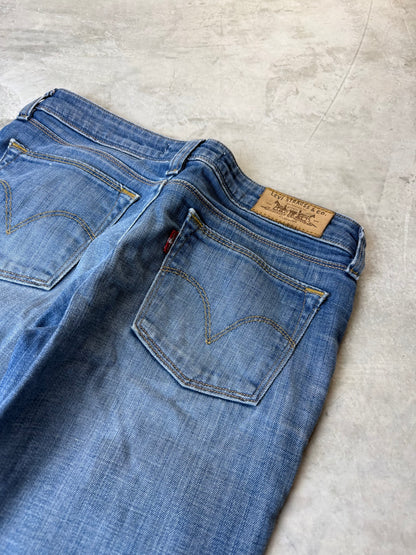 Levi's 572 Bootcut Herren Damen Jeans (S)