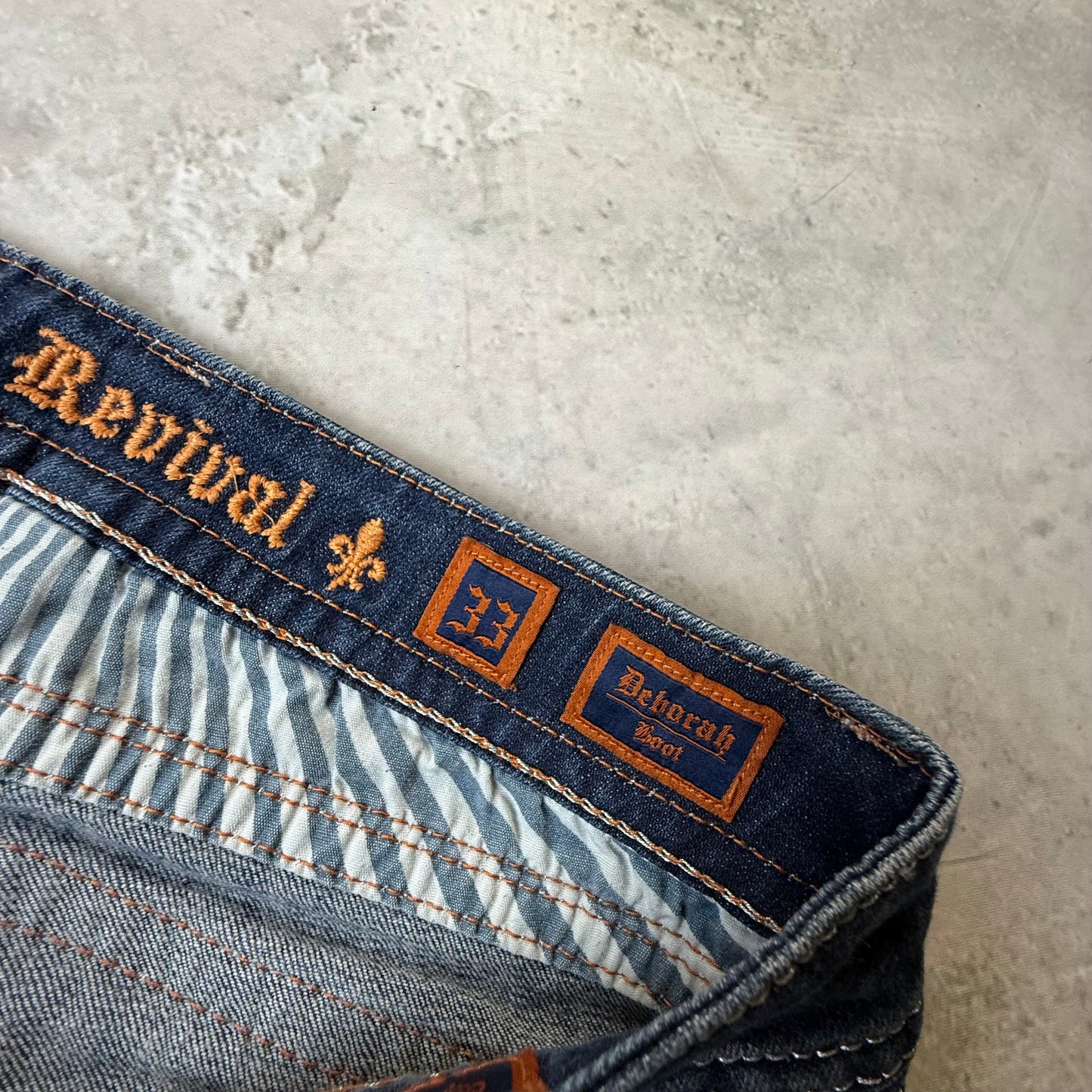 Rock Revival Flare bootcut Jeans Herren Jeans (L)