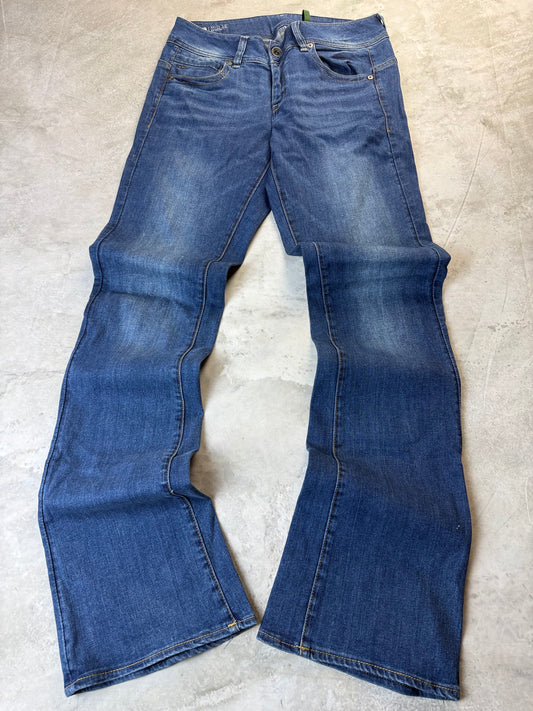 G-Star RAW Midge Bootcut Jeans Unisex S 31/34 dunkelblau Washed Herren Jeans (S)