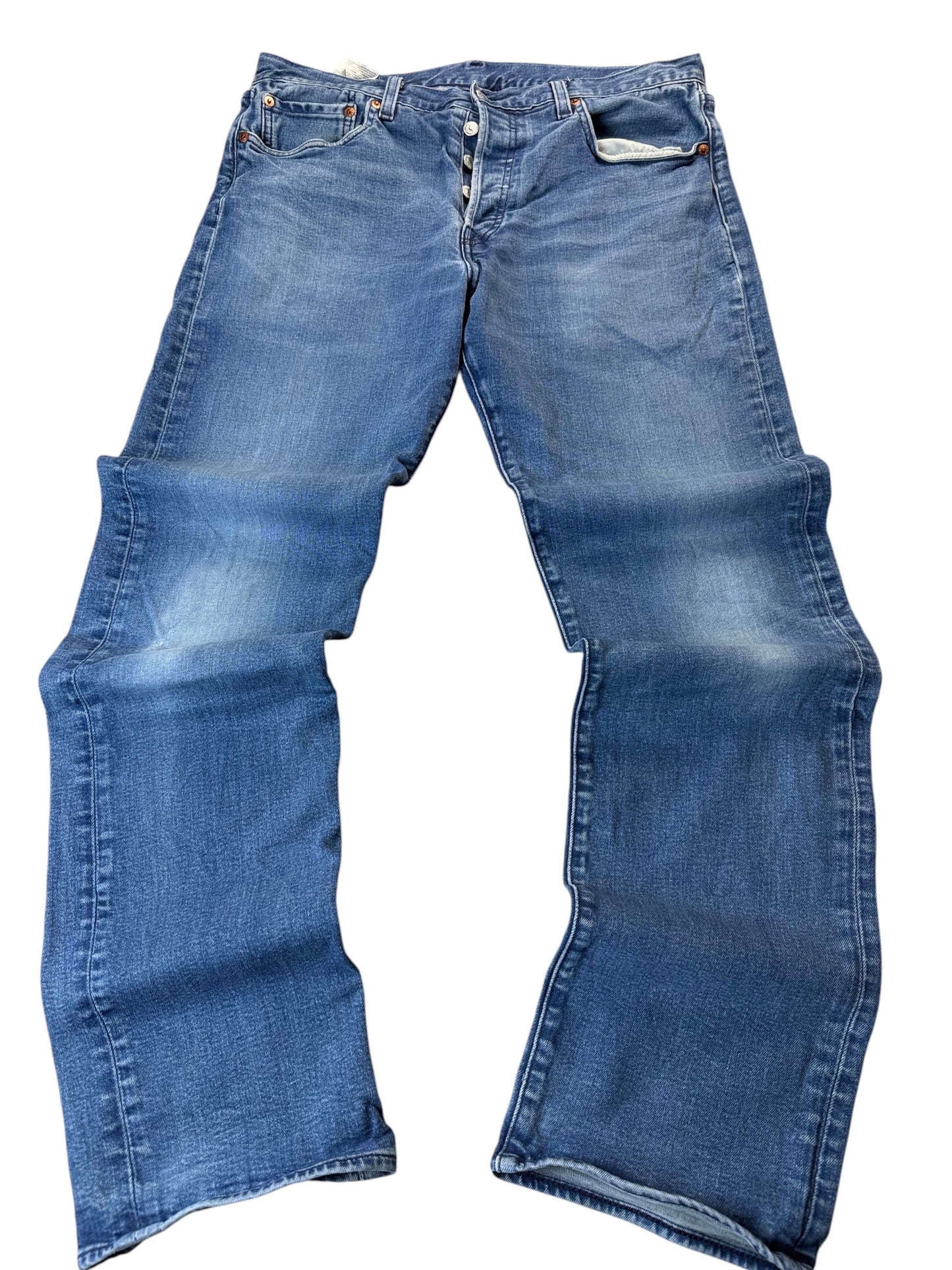 Levi's 501 Straight Fit Buttonfly Jeans Herren Jeans (M)