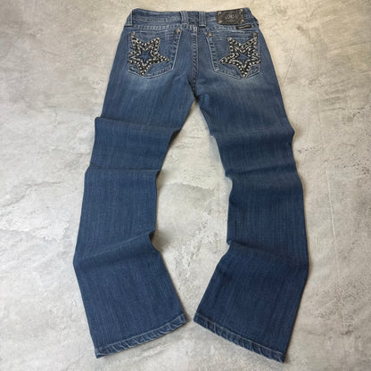Miss Me Low Waist Bootcut Damen Jeans (S)