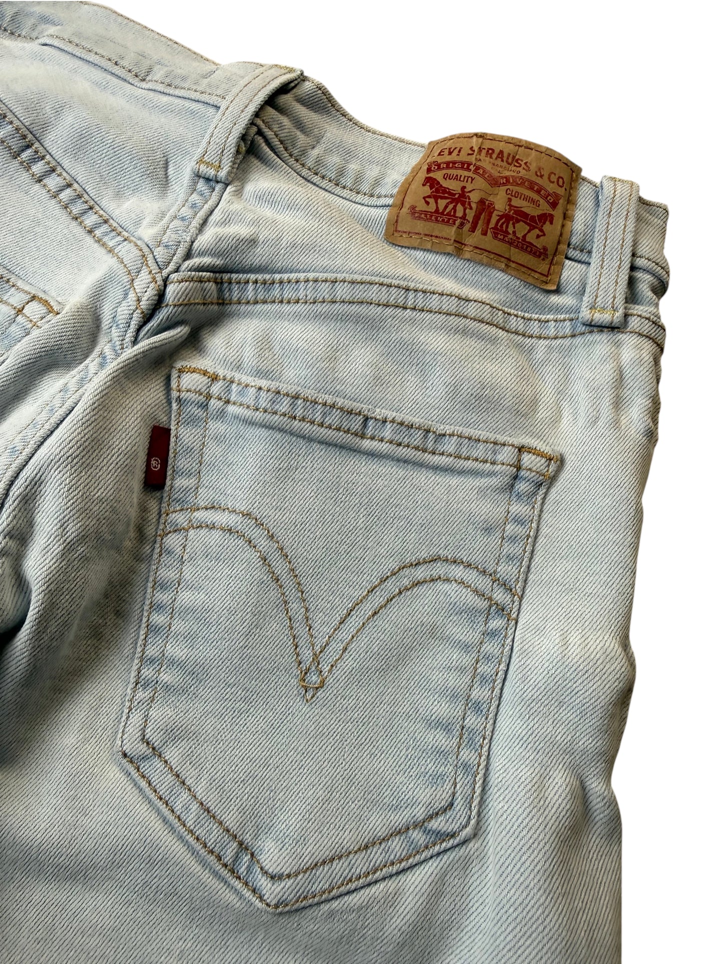Levi's Ribcage Straight Ankle Baggy Jeans Herren Jeans (XS)