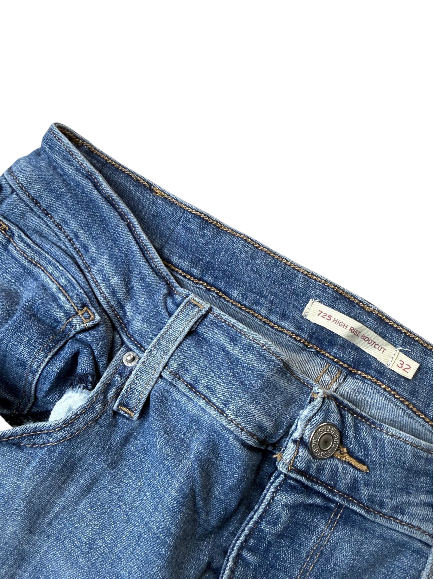 Levi's 725 High Rise Bootcut Jeans Damen Jeans (M)