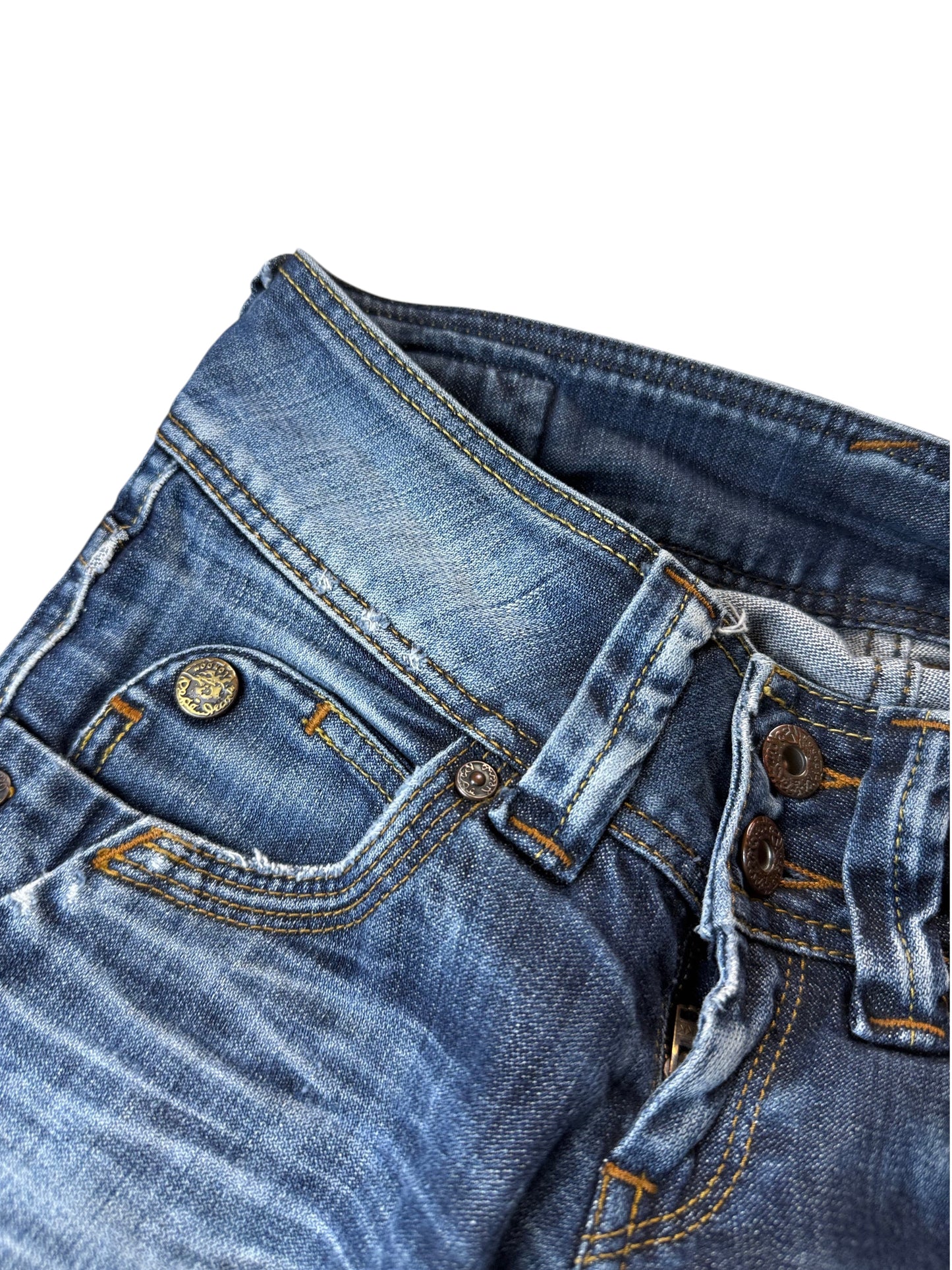 Pepe Jeans Straight Fit Low Waist Jeans Damen Jeans (XS)