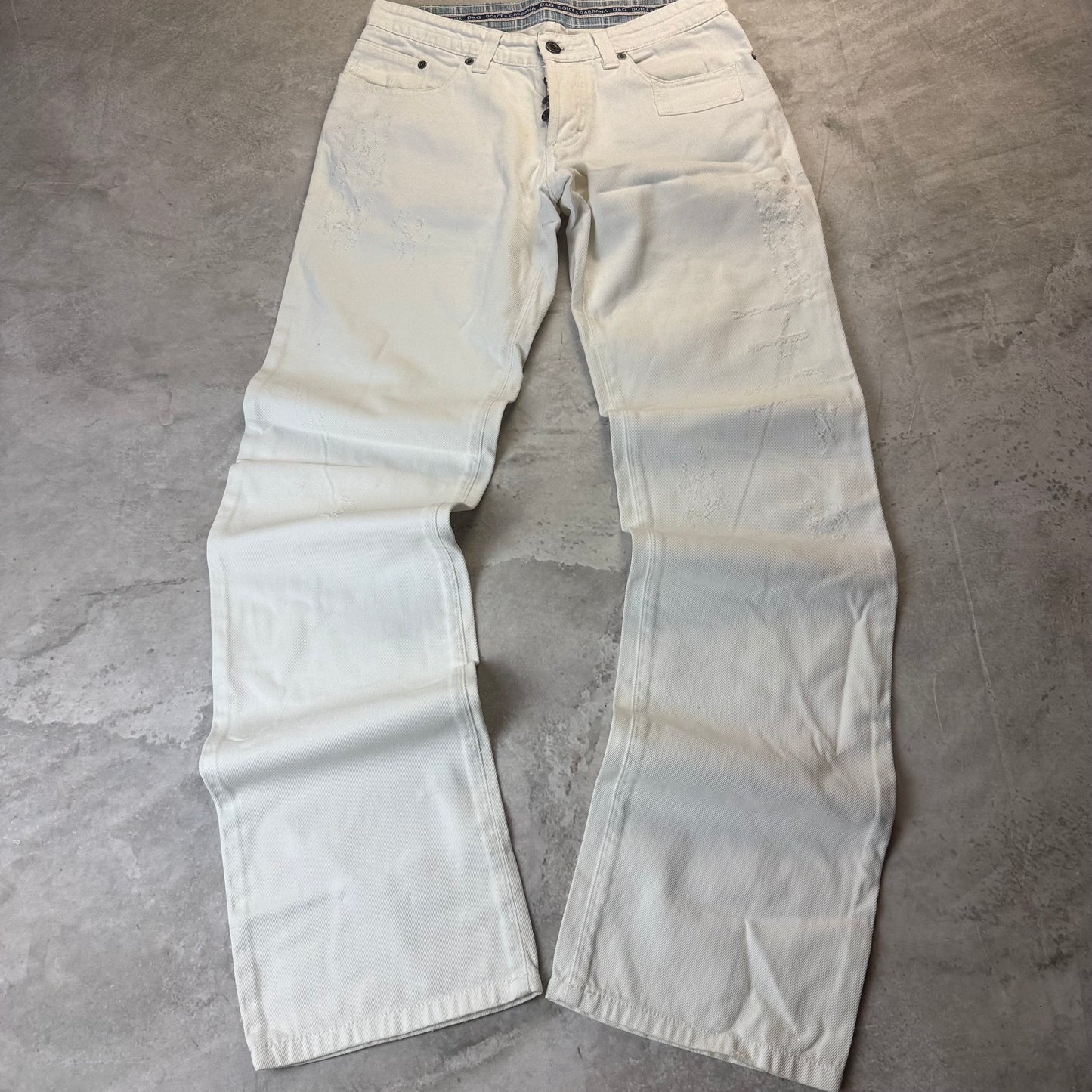 Dolce & Gabbana Straight Fit Herren Jeans (S)