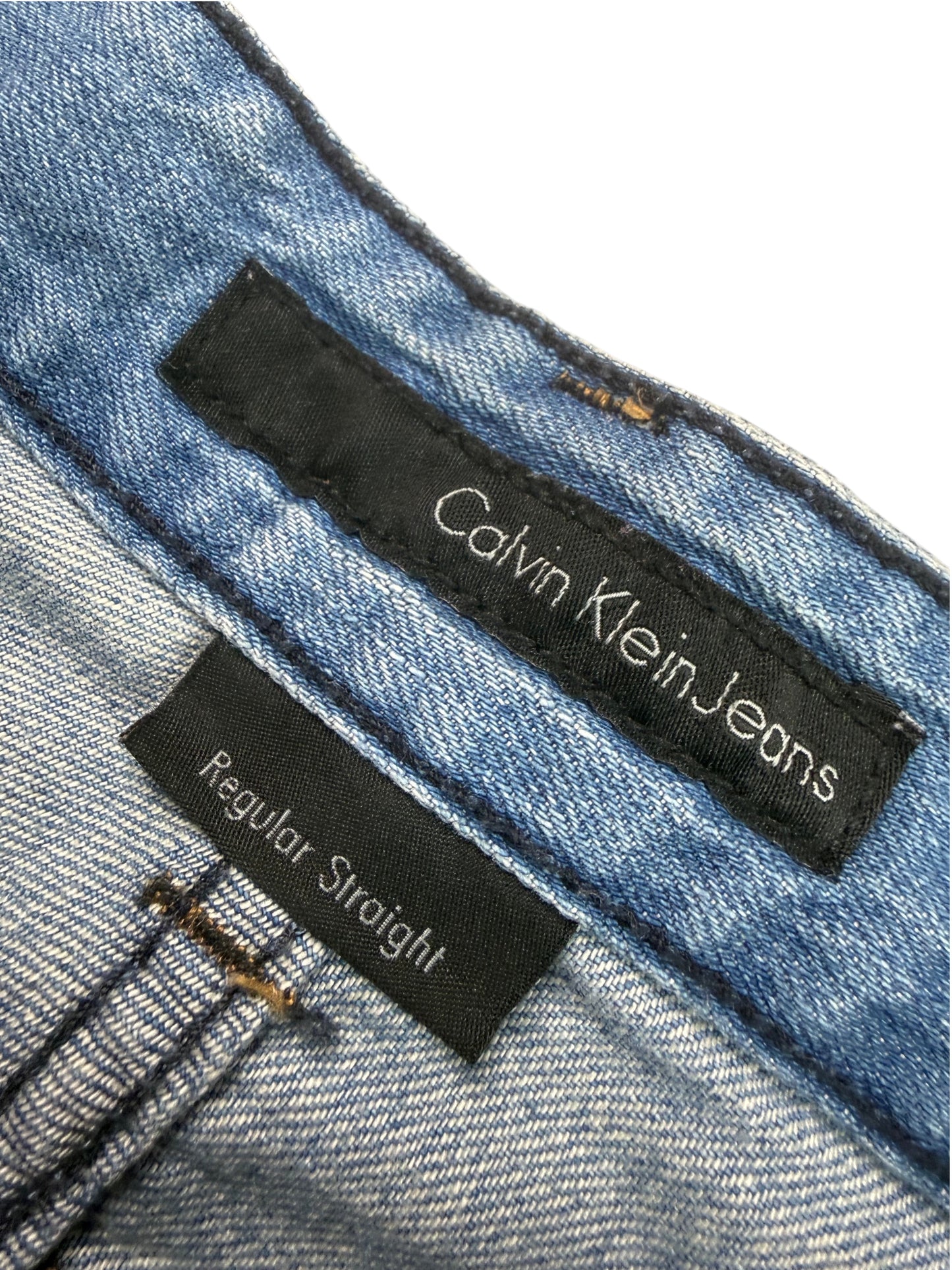 Calvin Klein Straight Fit Regular Jeans Herren Jeans (S / 28/34)