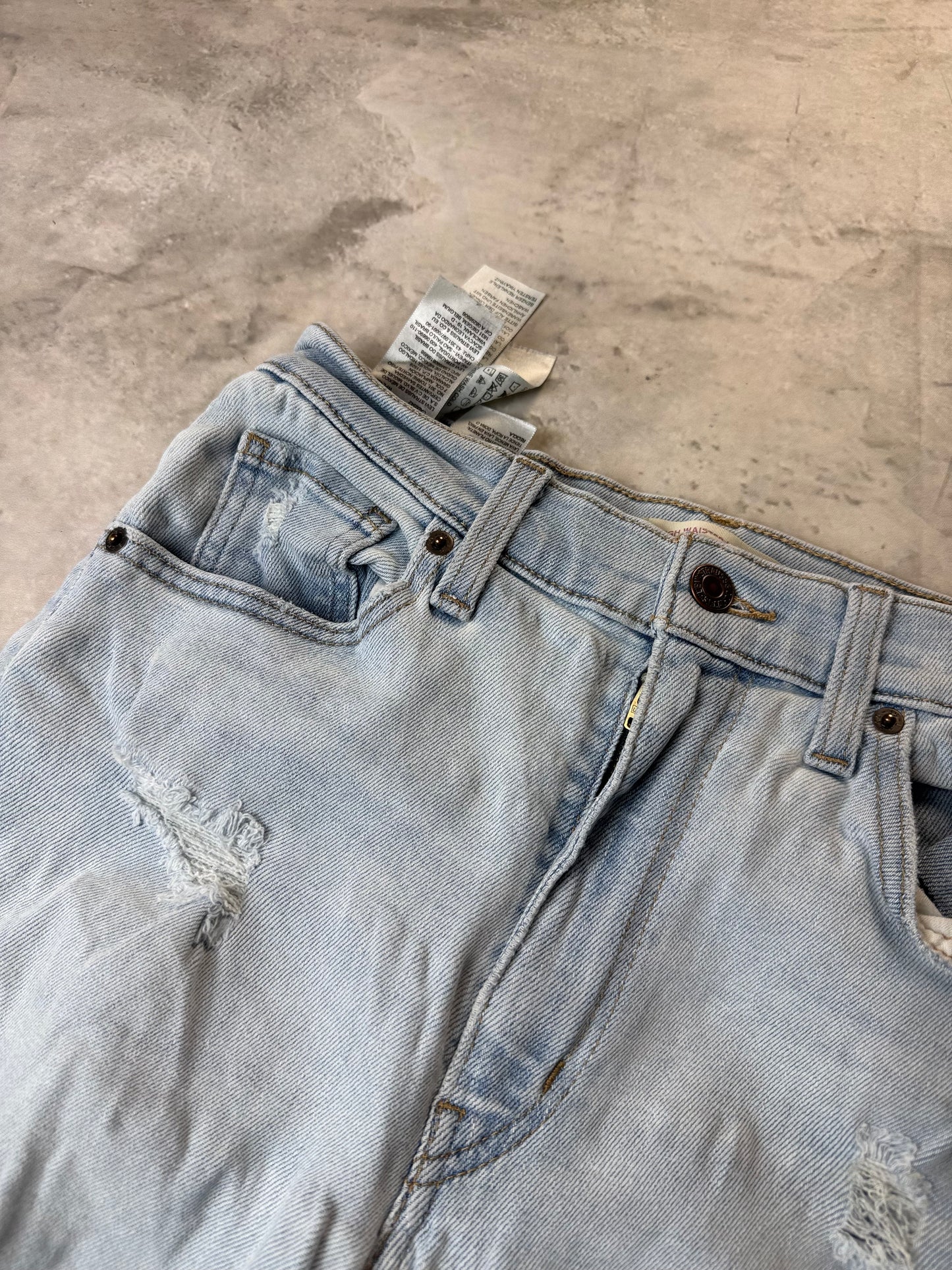 Levi's High Waisted Jeans Herren Jeans (XS)