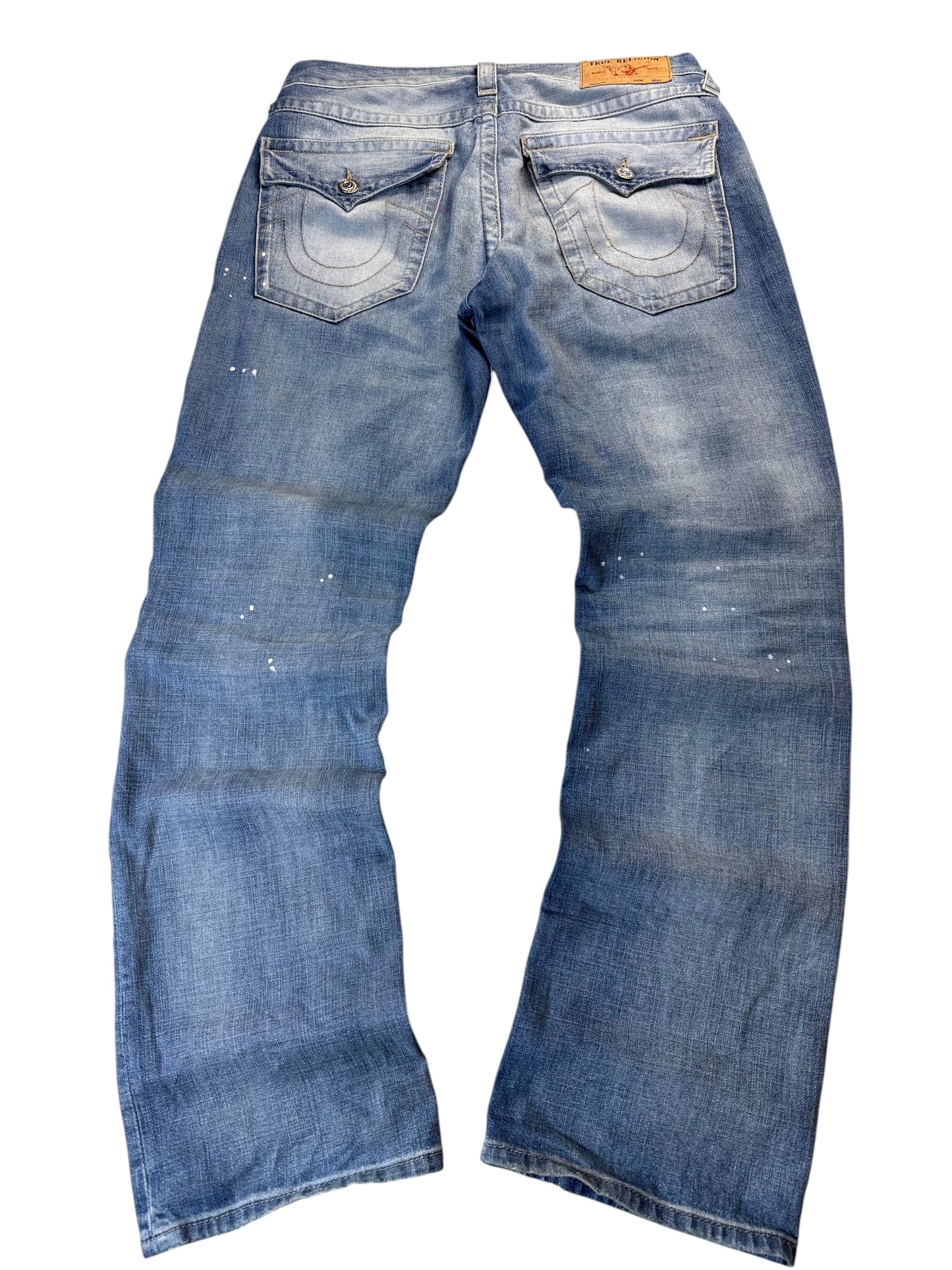 True Religion Ricky Relaxed Straight Jeans Herren Jeans (L)