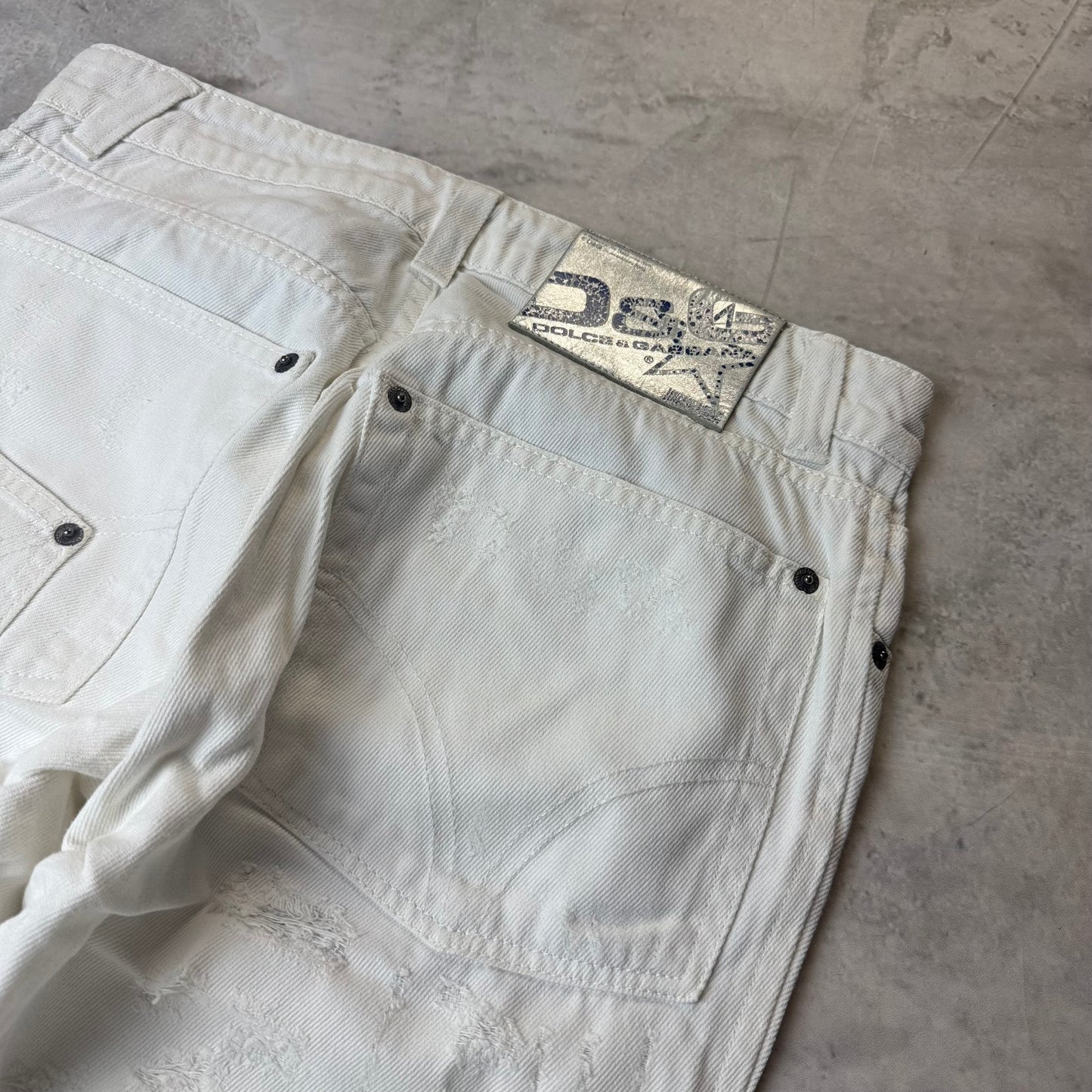 Dolce & Gabbana Straight Fit Herren Jeans (S)