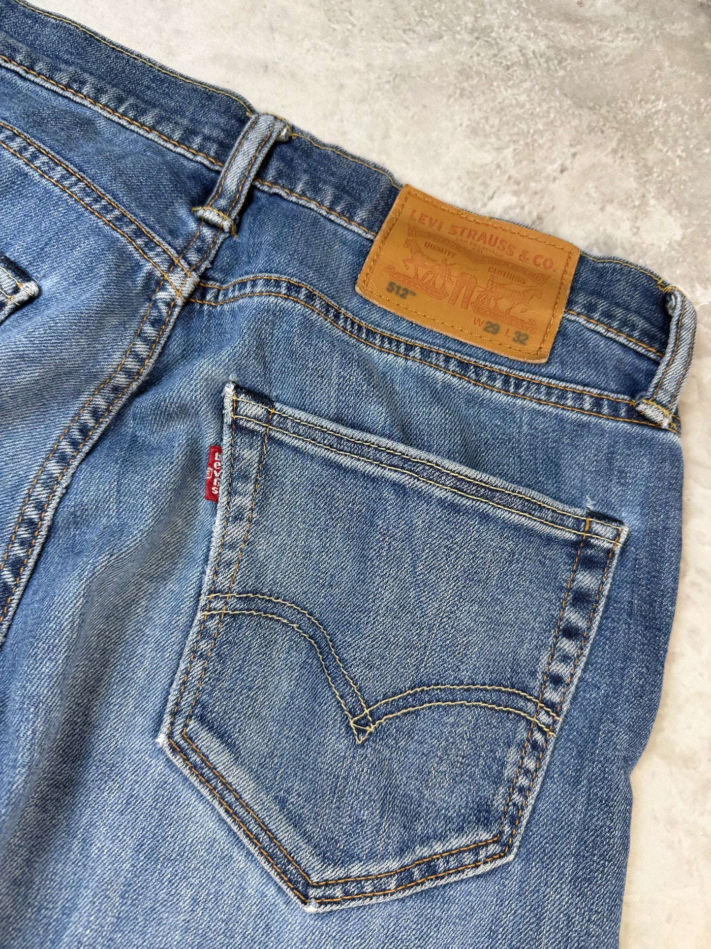 Levi's 512 Straight Fit Jeans Herren Jeans (S)