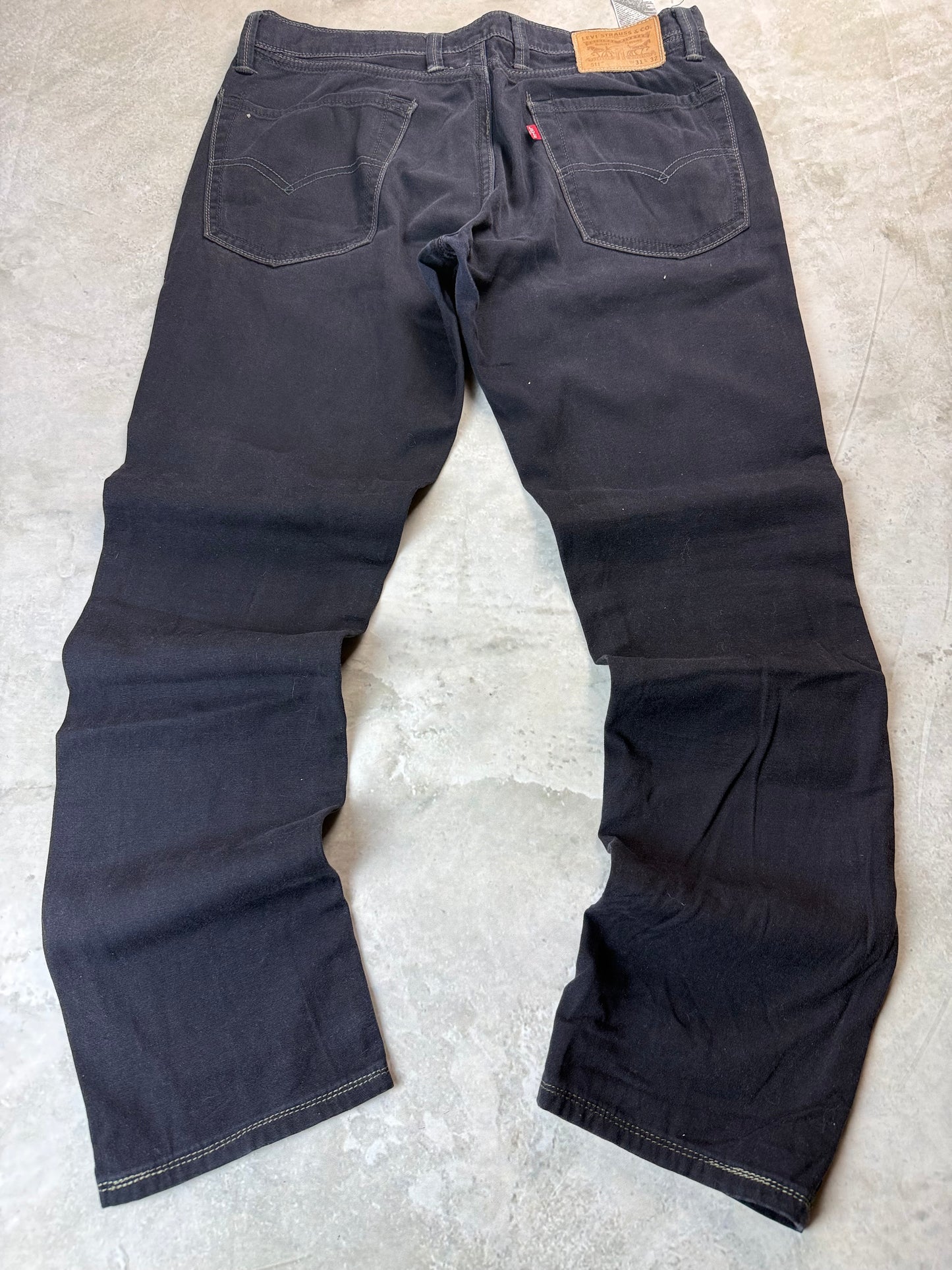 Levi's 511 Straight Fit Jeans M 31/32 schwarz Herren Jeans (M)