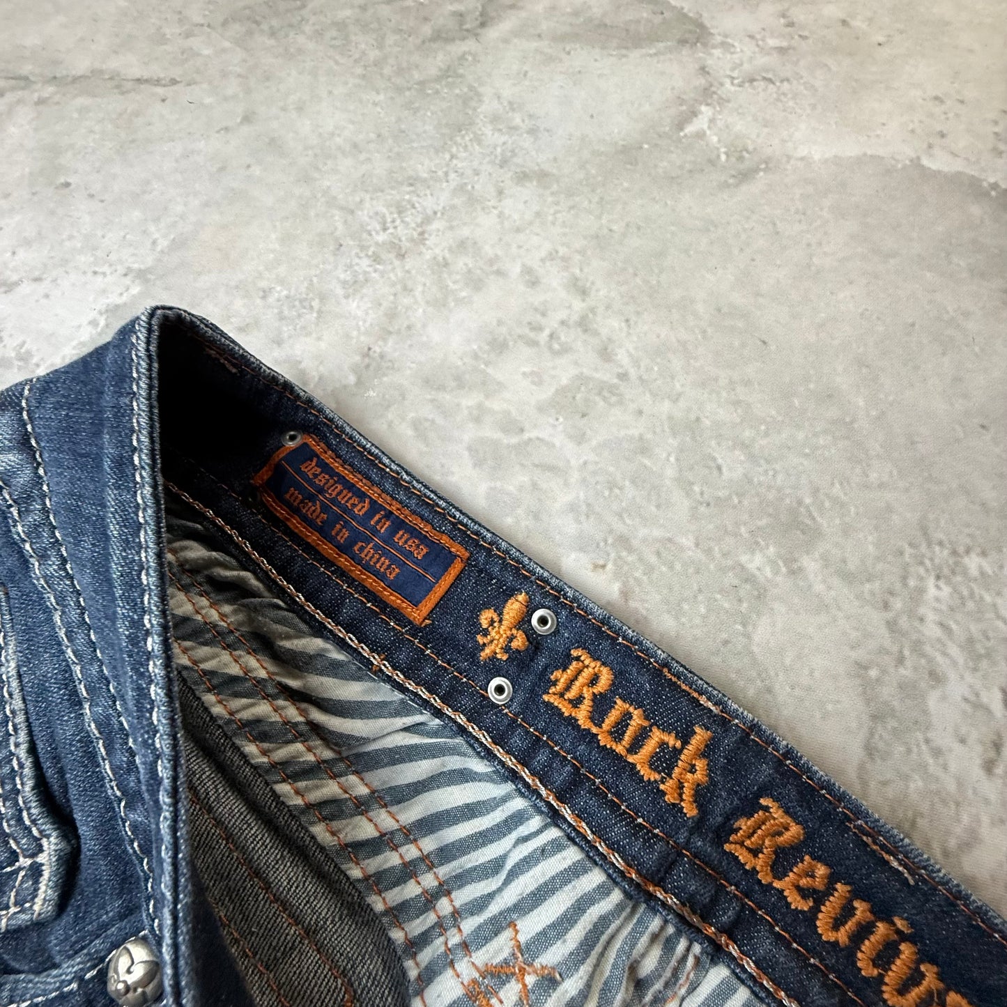 Rock Revival Flare bootcut Jeans Herren Jeans (L)