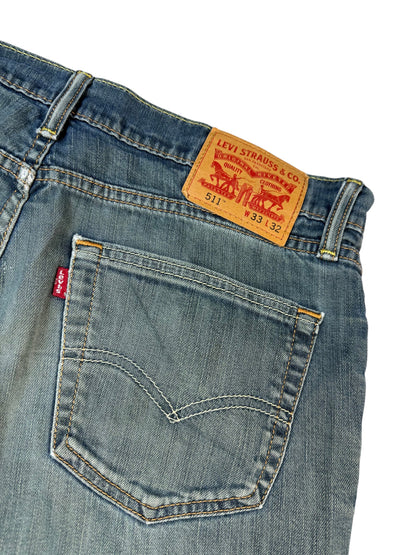 Levi's 511 Straight Fit Jeans Herren Jeans (L)