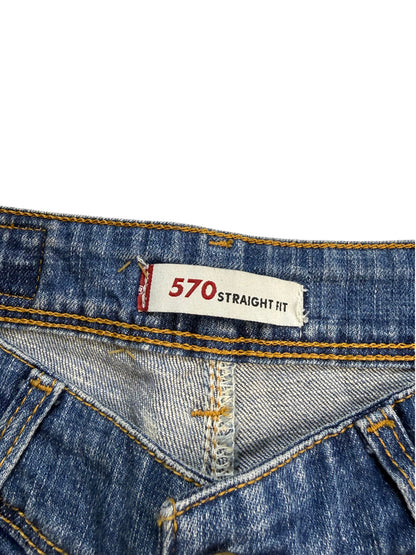 Levi's 570 Straight Fit Jeans Herren Jeans (S)