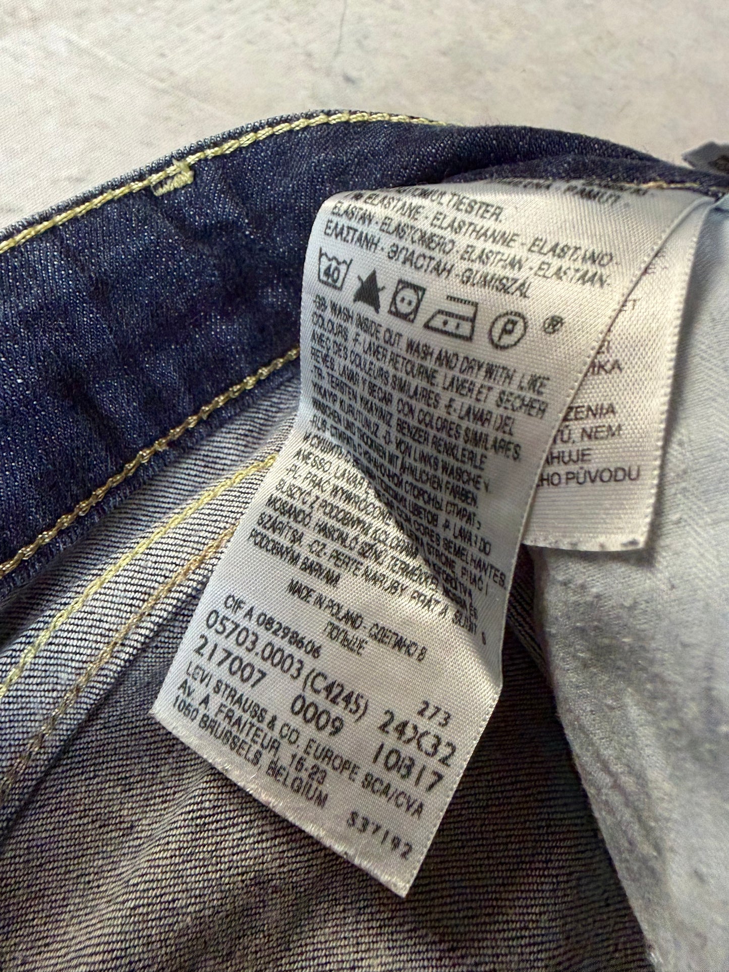 Levi's Demi Curve Modern Rise Skinny Damen Jeans (XS)