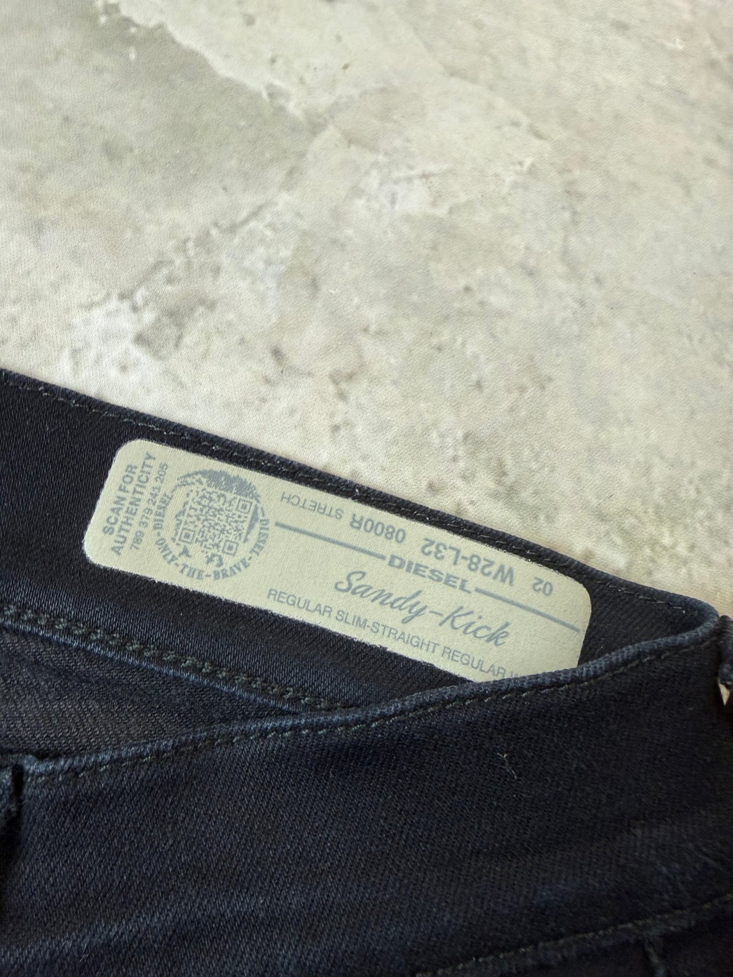 Diesel Sandy Kick regular slim straight Damen Jeans (S)